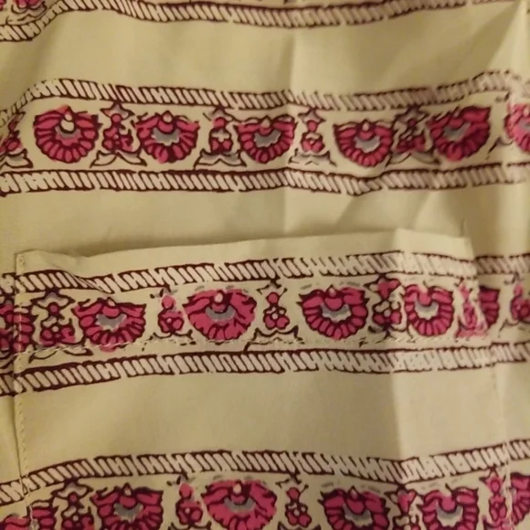 by Langley McKinney sleeveless silk Henley - Picture 6 of 6